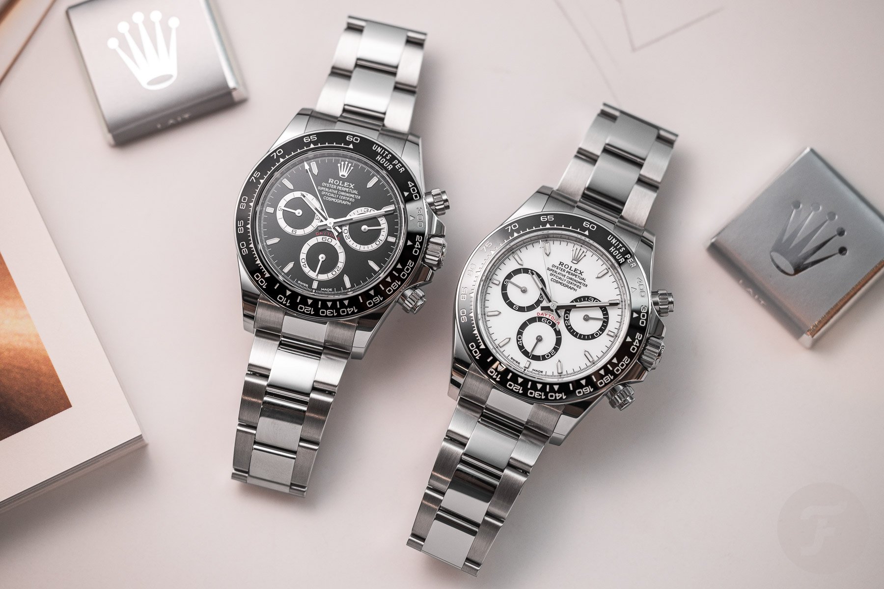 So sánh Rolex Daytona 126500 chính hãng với phiên bản replica cả nhà máy Clean