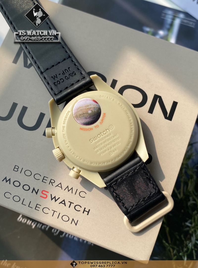 ブティック 【新品】OMEGA x swatch JUPITER 腕時計 アイボリー - 通販