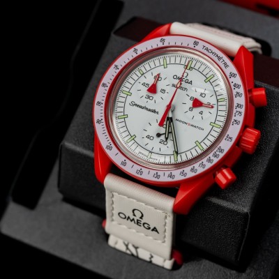 OMEGA X SWATCH MOONSWATCH Mission to Mars ( Sao Hỏa) New 2022 Replica