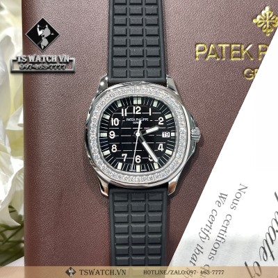 Patek Philippe Aquanaut Lady 5067 Black Dial JJF Factory Rep 1:1
