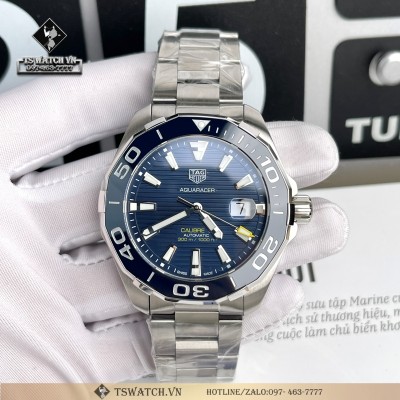 Tag Heuer Aquaracer WAY201B.BA0927 43MM Blue Dial Stainless Steel Rep 1:1