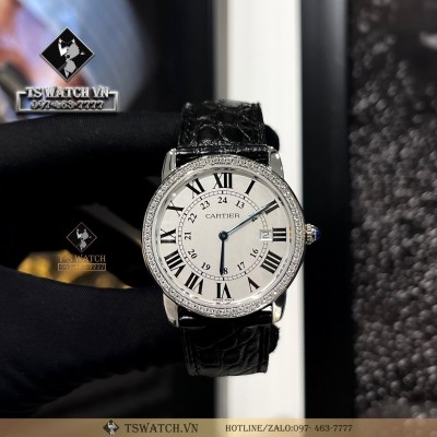Cartier Ronde Louis Replica WR000551 Diamond 