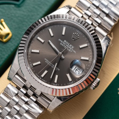 Rolex DateJust 41MM 126334 Rhodium Dial Steel Oyter Perpetual Clean Factory Rep 1:1
