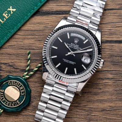  Rolex Day-Date 40mm 228239 Black Dial Rep 1:1