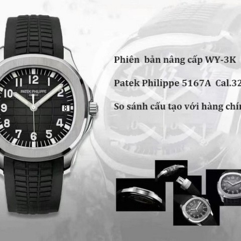 Tại sao bản sao Patek Philippe 5167A của nhà máy 3K được mệnh danh là tốt nhất trên thị trường?!